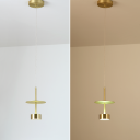 Loft Industry Modern - Brass Rain